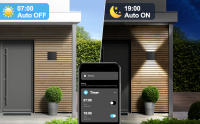 Lámpara De Pared Inteligente LED Control WIFI APP Alexa Google RGB CW 2700-6500K Cubo Ajustable IP65 Aluminio Impermeable Luz Moderna Para Exterior - details 3