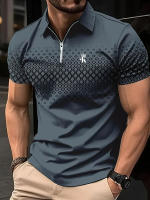 Camisa Polo De Golf Para Hombres Casual Verano Manga Corta Impresión 3D Micro Elástica Polyester Ropa Diaria Para Exterior - details 2