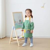 Bib De Cocina Para Niños Impermeable Apto Para Niños Y Niñas Con Mangas Sobresalientes Para Pintura Y Dibujo Estilo De Moda Para Niños De 4 a 6 Años - details 0