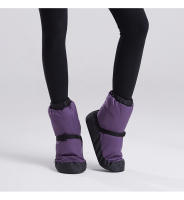 Botas de Baile de Ballet Jazz para Mujeres y Niñas Calzado de Práctica de Algodón Suela Suave y Cálido para Invierno - details 8