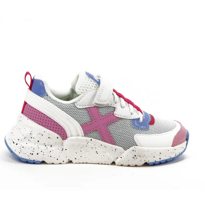Munich mod. 8890065 deportivas para niña en nilon, velcro - 1