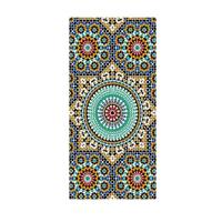 Toalla de Playa y Piscina Grande 90 x 170 cm - Estampado de Mandala - Uso Diario o Regalo - Toalla de Secado Rápido Poliéster - details 2