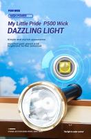 Linterna Táctica LED Recargable USB Con Pantalla De Energía Batería Integrada Luz Fuerte Resistente Al Agua Para Caza Y Camping - details 7