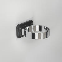Estante para secador de pelo para baño y ASEO sin perforar, soporte de plástico para almacenamiento adhesivo de par
Estantería de almacenamiento, Negra - details 3