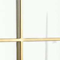 Espejo de Pared Decorativo - Diseño de Ventana de Arco con Marco Dorado - Estilo Moderno y Elegante para Salón, Dormitorio o Entrada - details 8