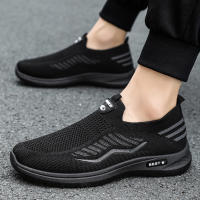 Zapatos De Malla Para Hombre Casual Outdoor Zapatillas Verano Ligeros Para Paseo Gimnasio Slip on Loafers Zapatillas Hombre - details 1