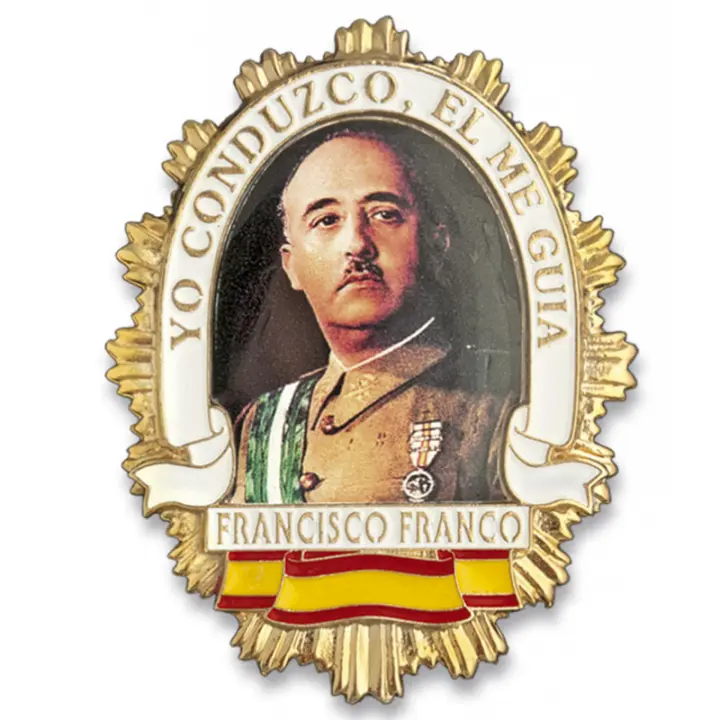 Placa-chapa cartera Francisco Franco - 1