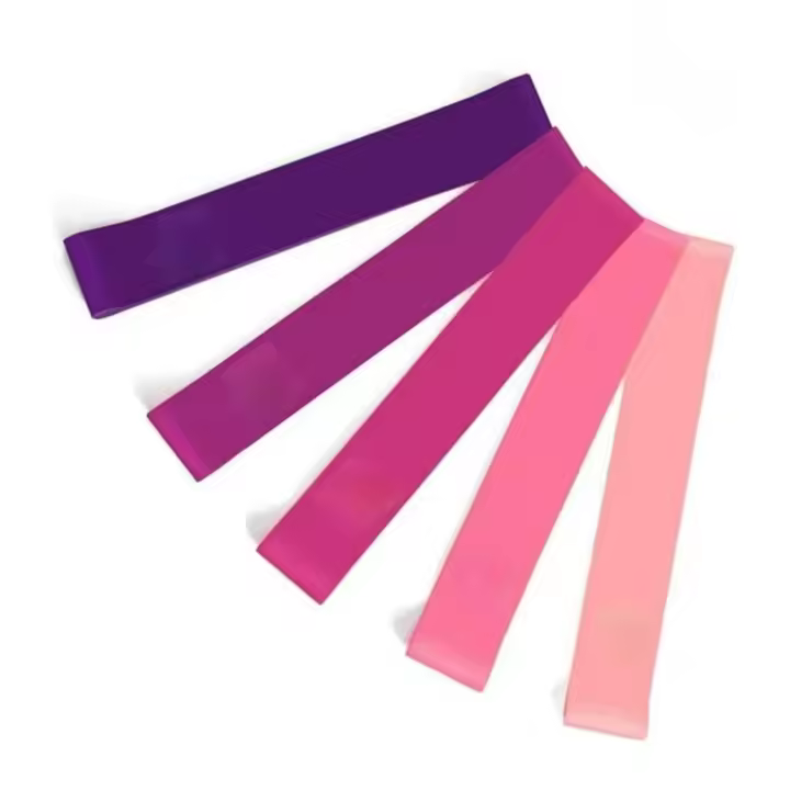 Bandas de Resistencia de 5 para Piernas y Glúteos - Set de Bandas de Ejercicio - Mujeres - Paquete de 5 - 1