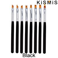 KISMIS 8Pcs Lápiz De Uñas Con Pétalos Para Dibujar Y Pintar Herramienta De Diseño De Manicura Brocha De Gel Brochas De Uñas Set De Pintura De Uñas - details 10