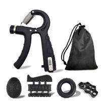Ajustable R-Type Agarrador De Mano Para Ejercicio De Fuerza Contable Expansor De Muñeca Y Dedos Con Resorte Herramienta De Entrenamiento De Músculos De Los Brazos Y Manos - details 1