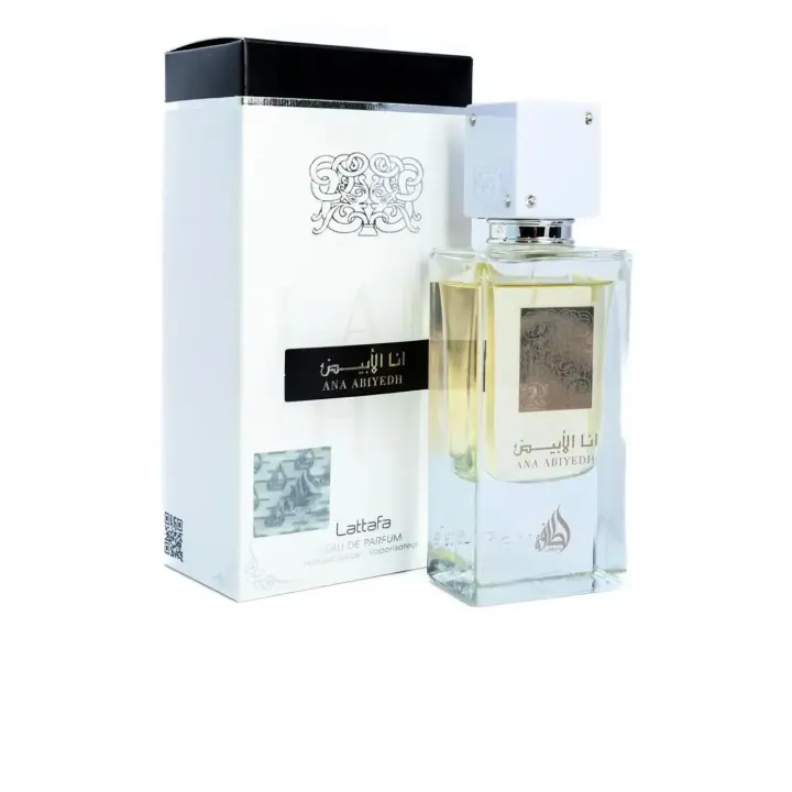 Perfume ANA ABIYEDH WHITE Lattafa 60ml fragancia arbe UNISEX Perfume Árabe Original De Dubai Emiratos Árabes, oriental - 1