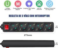 Extrastar STARTELECTRIC REGLETA ENCHUFES 16A/250V/3G MAX3680W - details 2