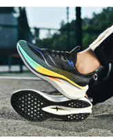 Zapatos De Correr Unisex Transpirables Con Suela De Goma Antideslizante Y Placa De Carbono Para Deporte Y Entrenamiento - details 31