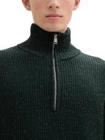 Sudadera Tom Tailor Green Colorful Neps - details 2