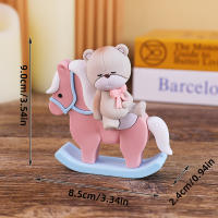Toppers De Pastel Para Fiesta De Bebé Con Tema Oso Rosa Y Azul Para Niño Y Niña Decoración De Letras Y Lazo Para Fiesta De Cumpleaños Y Baño De Mariposa - details 24