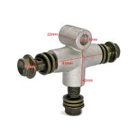 Conector De Tubo De Freno Hidráulico 3-Vías T Para ATV Kart Adaptador De Fijación M10 X 1.25 Material Duradero - details 1