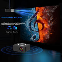 Proyector LED Portátil YT300 Mini Ultra HD Con Conexión Inalámbrica Y Cableado Para Teatro En Casa Pantalla De 20-120 Pulgadas - details 8
