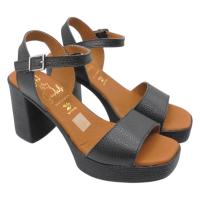 Sandalias marca Oh! My Sandals modelo 5732 en color negro - details 4