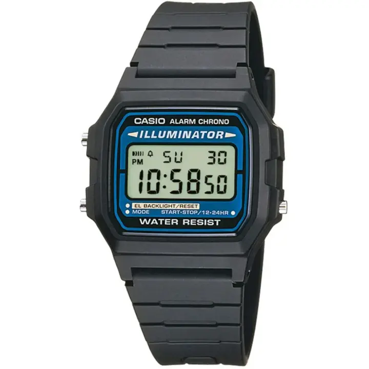 Casio Reloj Retro Vintage Transparente Unisex - 1