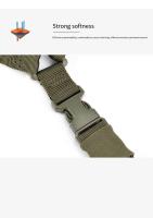 Sujetador Táctico Ajustable Con Almohadilla De Hombro Para Arco Y Caña De Pescar Correa De Bungee Para Caza Y Senderismo Accesorios De Caza - details 1