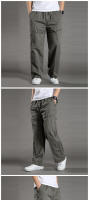 Pantalones De Cargo Para Hombre Talla Grande Hasta 6XL Algodón Trabajo Ropa Casual Escalada Joggers Sudaderas Otoño Trousers - details 7
