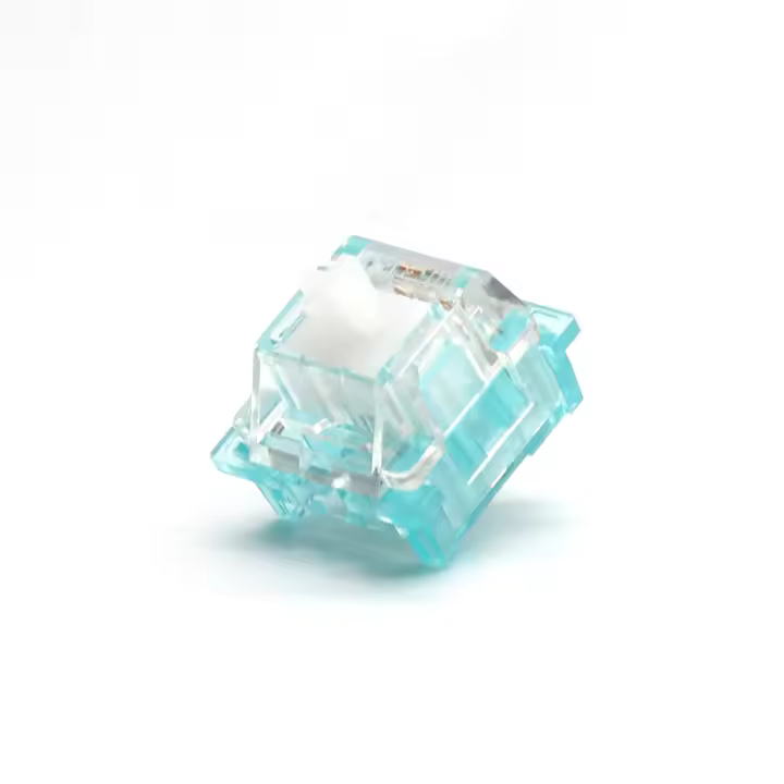 Interruptores De Teclado Mécanico Outemu Ocean Silent Linear Clicky 3Pin 45g 55g RGB SMD Para Gaming Interfaz USB 104 Teclas - 1