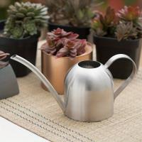 Maceta De Riego De Acero Inoxidable Con Boquilla Larga Accesorios De Jardín Para Plantas Sandía De Cobre Pulido Metal - details 7