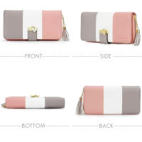 Purses Women Wallet Women Large Capacity Leather Women RFID Blocking Bags Long Women Zipper Pocket - details 2