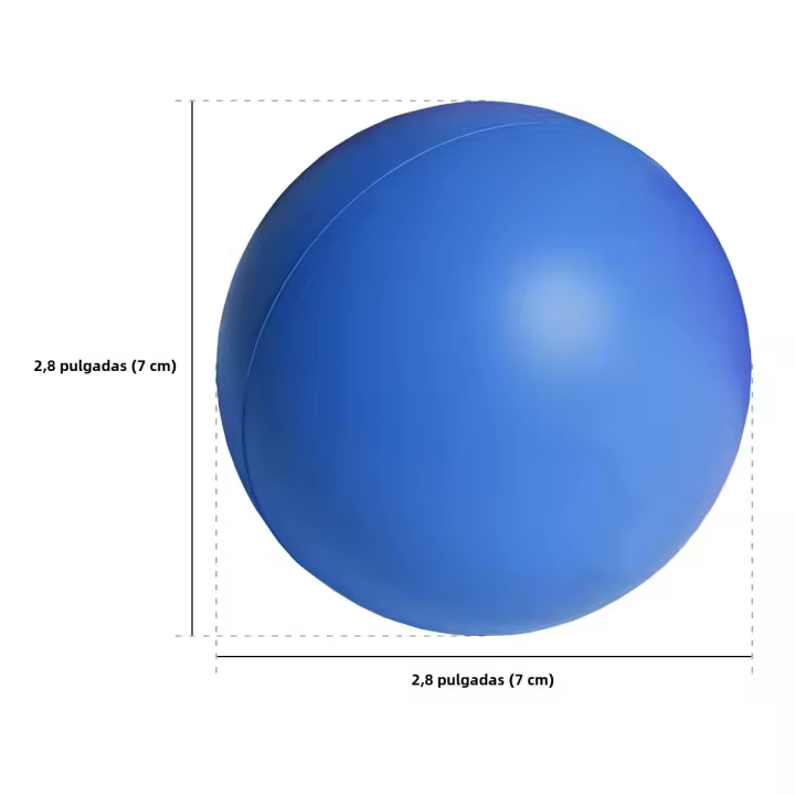 Bola De Masaje Y Entrenamiento Para Manos 7cm Alta Elasticidad Ejercitador De Músculos De La Mano Bola De Succión Para Fortalecimiento De Dedos - 1