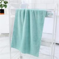 Toalla De Microfibra Absorbente Para Cabello Seco 30x60cm Doble Cara Coral Ideal Para Baño Lavar Coche Limpieza Salon Natación Camping - details 5