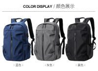 Mochila Casual Para Hombres Viaje Tendencia Estudiante De Colegio Moda Coreana Versión Mochila Escolar Impermeable Con Cierre De Cremallera - details 9