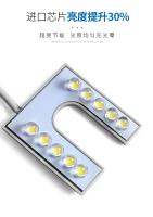 Luz De Trabajo Para Máquina De Costura Con 10 LED/COB En Forma De U Iluminación Industrial Flexible Con Base Magnética Para Mesita De Trabajo EU/US Plug - details 6