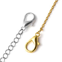 100pcs Abrazaderas De Langosta De Metal Para Pulseras Y Collares Cierre De Cadena Accesorios Para Joyería DIY Encuentros - details 5