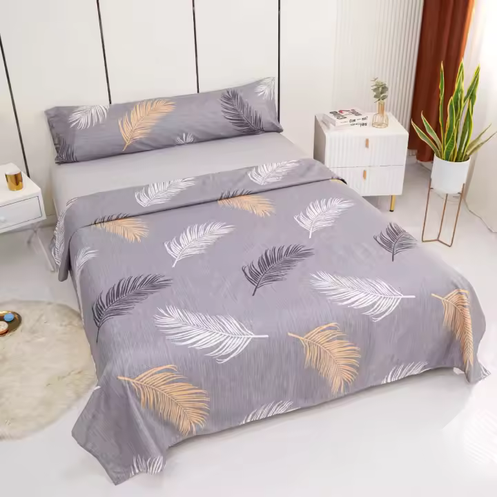 Juego de Sábanas 3 Piezas para Cama 135/150cm. Poliéster Extra Suave y Sin Bolitas - 1