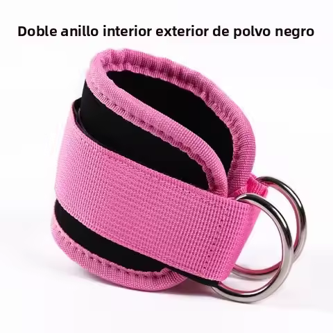  Strap De Ankle Ajustable Para Fitness Con D-Ring Soporte De Cuff Para Ejercicios De Pierna En El Gimnasio Con Hebilla Seguridad Abductores Deportes Guardia - 1
