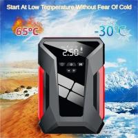 28000mAh Car Jump Starter 150PSI Tire Inflator Multifunctional Automotive Emergency Power Powerbank Air Pump With Bag - details 10