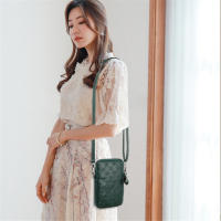 Bolso De Hombro Pequeño Para Mujer PU Cuero Impresión Cruzado Mensajero Bolsa De Teléfono Móvil Mini Bolso Lady Bolso Y Monedero - details 8