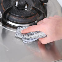 Esponja De Limpieza Para Cocina Con Red De Acero Y Algodón Eliminador De Manchas Y Rusticidad Cepillo De Limpieza Doméstico - details 4