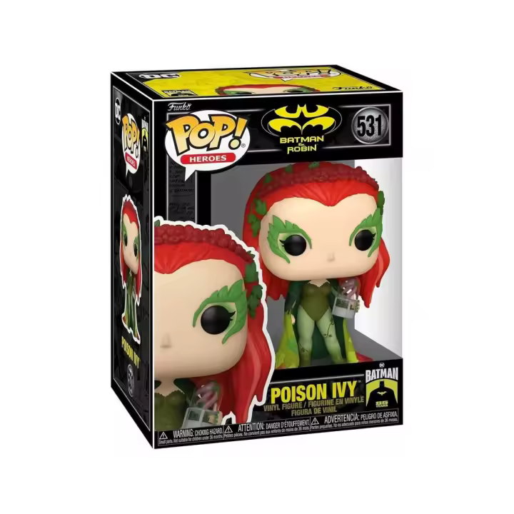 Funko Pop Heroes Batman & Robin Figura Poisin Ivy Juguetes - 1