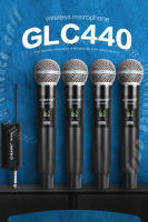 Sistema De Micrófono Inalámbrico G-MARK GLC440 4 Canales Para Karaoke Micrófono Fijo Para Fiestas En Casa Escenario Show De Altavoz - details 2