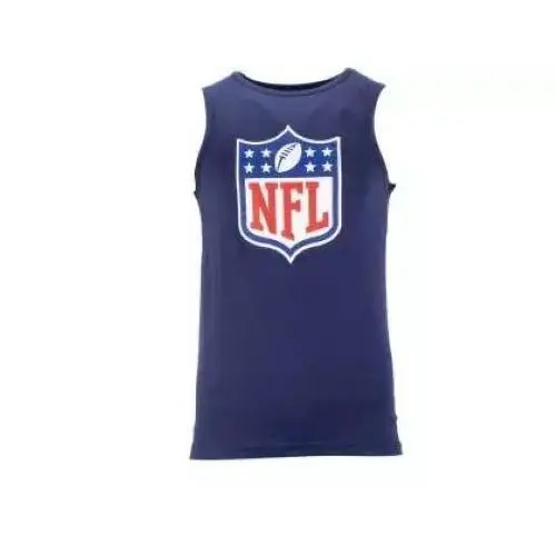 Camiseta  Fanatics NFL Logo sin mangas para hombre. Marino - 1
