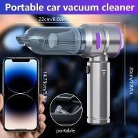 Cecodadi Aspirador de Mano, Accesorios de Interior, Limpieza del Coche, Sin Cable, Alta Potencia, Aspirador Soplado y Aspiración, Portátil, De Mano, Sin Cable Soplado y Aspiración, 3 Velocidades de Succión, 4 en 1 - details 3