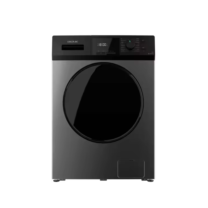 CECOTEC 02175 Lavadora Inverter 8kg Clase A con 16 Programas y Tecnología SteamMax - 1
