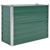 vidaXL Arriate de jardín de acero galvanizado verde dimensiones 320 x 80 x 77 cm,  320 x 80 x 45 cm,  160 x 40 x 77 cm y mas - details 1