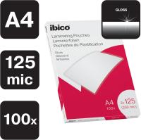 CAJA 100 FUNDAS PLASTIFICAR IBICO A4 125 MICRAS - IDEAL PARA USO ESCOLAR Y OFICINA - FABRICADO POR ESSELTE - details 1
