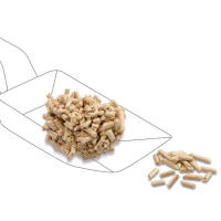 Cat's Best Smart Pellets 5 kg (10L) | Arena para Gatos Antipolvo, Aglomerante, Biodegradable y de Madera Certificada PEFC - details 2