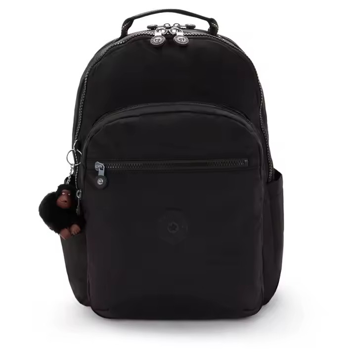 Kipling Mochila Seoul College Extra Negro Adulto - 1