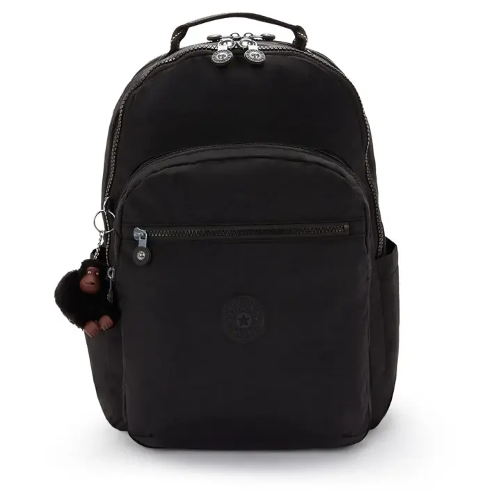 Kipling Mochila Seoul College Extra Negro Adulto - 1