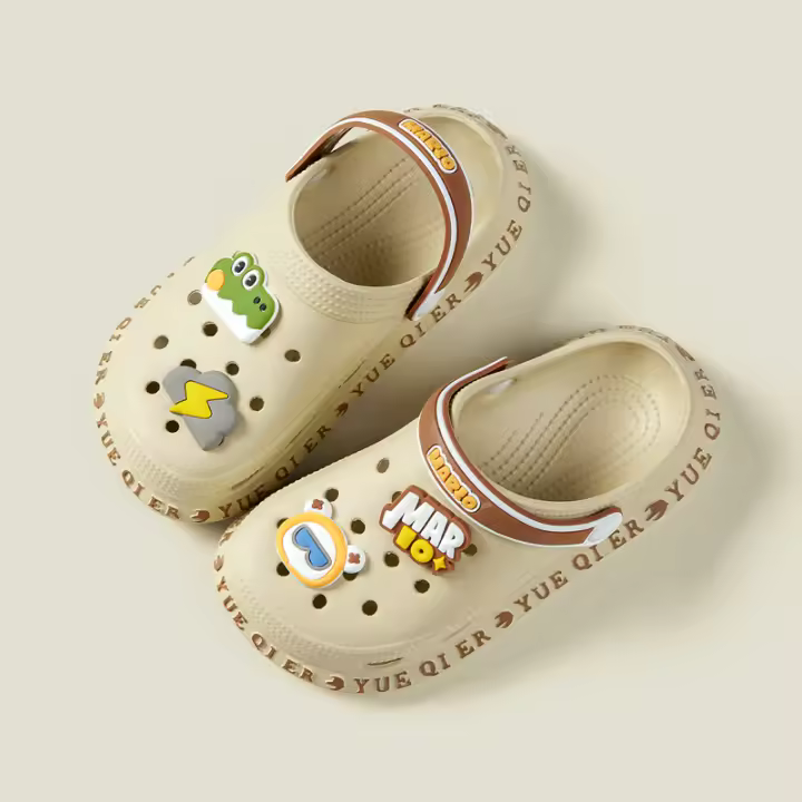 Sandalias De Verano Para Niños Y Niñas De Mario Cheeerful Diversión Cómodas Y Transpirables Con Suela Suave Antideslizante Para Todas Las Estaciones - 1