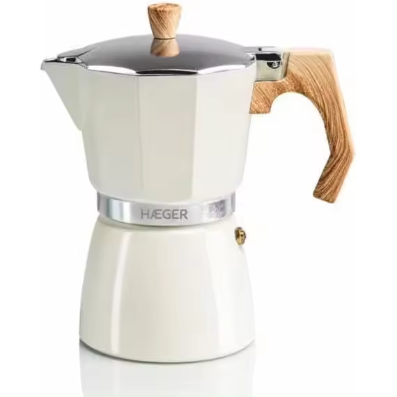 Cafetera Italiana HAEGER CP-06A.010A Beige - 1